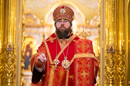 Митрополит Игнатий совершил всенощное бдение в Покровском соборе г. Саратова