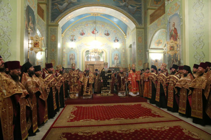 Всенощное бдение в Свято-Покровском храме г. Саратова