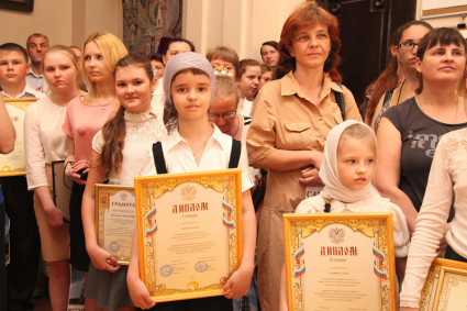 Награждение победителей епархиальных конкурсов
