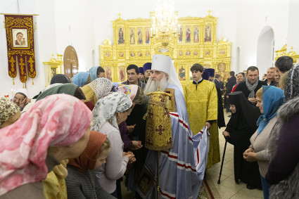 Всенощное бдение в храме во имя апостола и евангелиста Иоанна Богослова г. Саратова