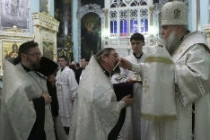 Всенощное бдение в Духосошественском кафедральном соборе г. Саратова