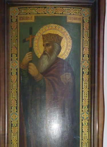 Икона св. равноап. вел. кн. Владимира