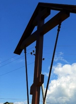 Поклонный крест в с. Синодское