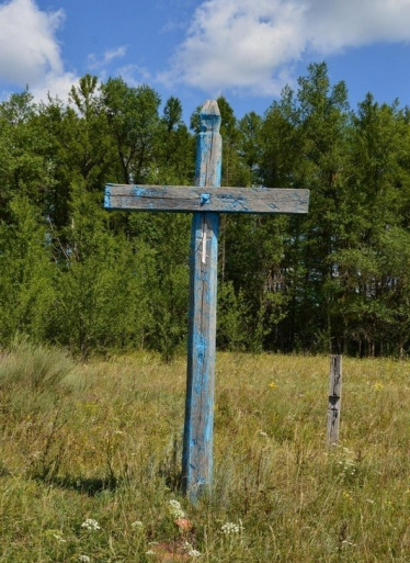 Поклонный крест в с. Ханеневка 1-я Базарно-Карабулакского района