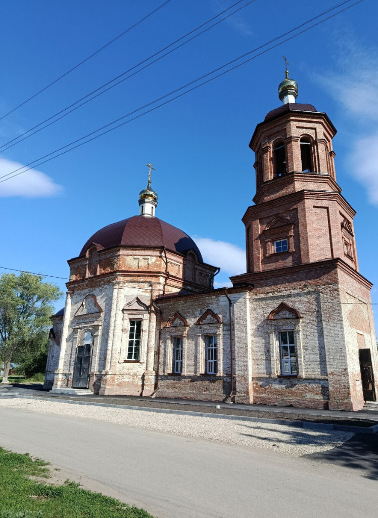 Храм в честь Казанской иконы Божией Матери с. Сухой Карабулак Базарно-Карабулакского р-на