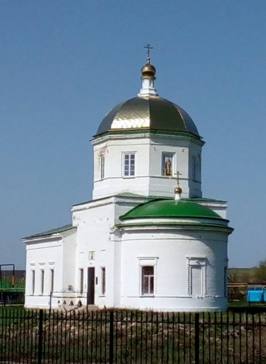 Свято-Никольский храм с. Слепцовка Татищевского р-на (подворье Свято-Никольского мужского монастыря г. Саратова)
