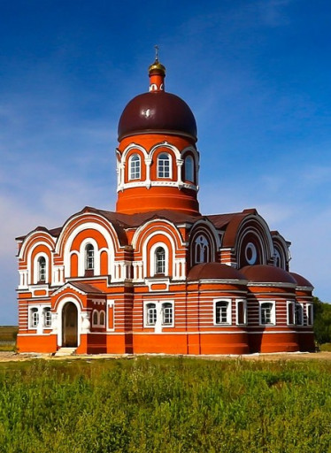 Храм Покрова Божией Матери с. Сокур Татищевского р-на
