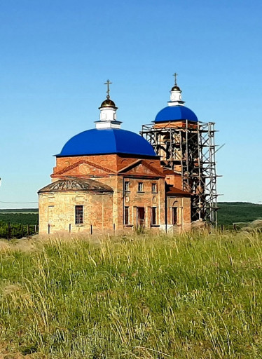 Храм Покрова Пресвятой Богородицы с. Подгорное Воскресенского р-на