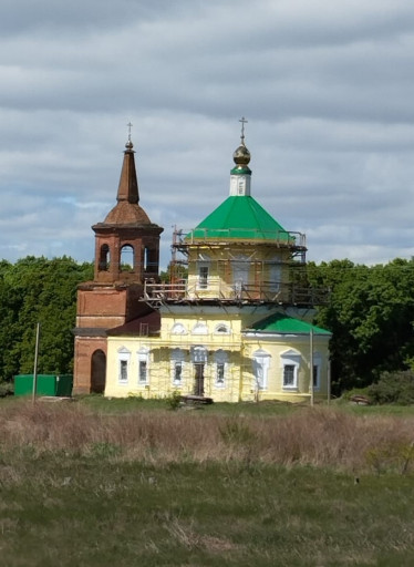 Храм святителя и чудотворца Николая с. Ключёвка Новобурасского р-на