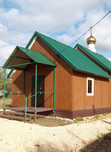 Храм в честь Иверской иконы Божией Матери п. Березина Речка