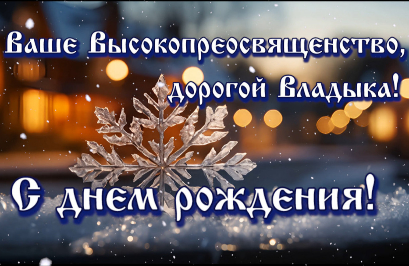Митрополит Саратовский и Вольский Игнатий отмечает день рождения