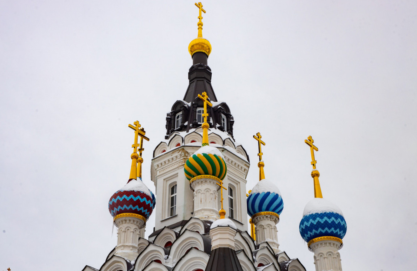 Митрополит Игнатий совершил Божественную литургию в храме в честь иконы Божией Матери «Утоли моя печали» г. Саратова